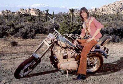 Gram Parsons at Joshua National Park, California