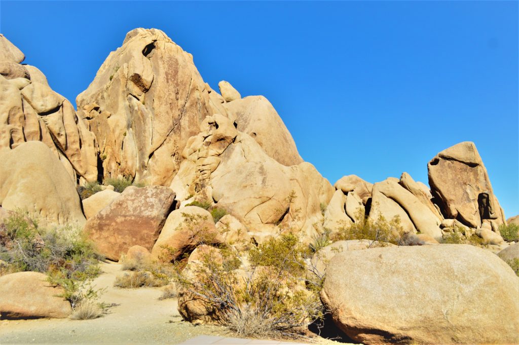 Joshua Tree rock formations, California