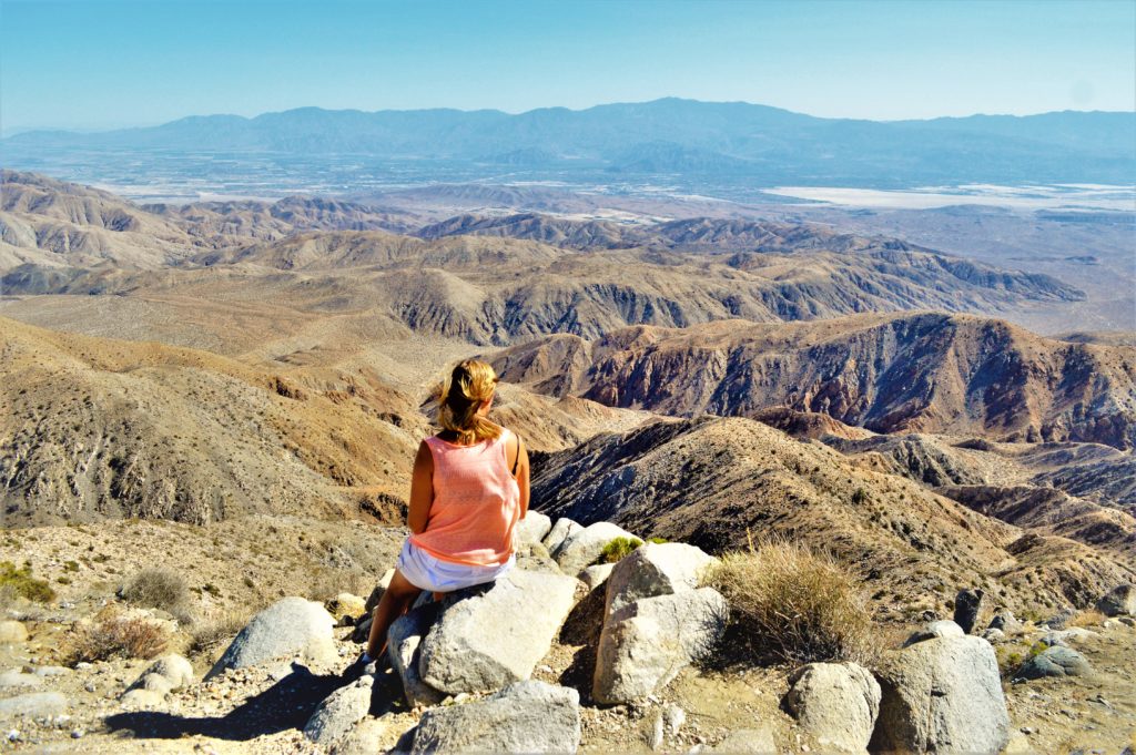 Posing at Keys View, Joshua Treet National Park