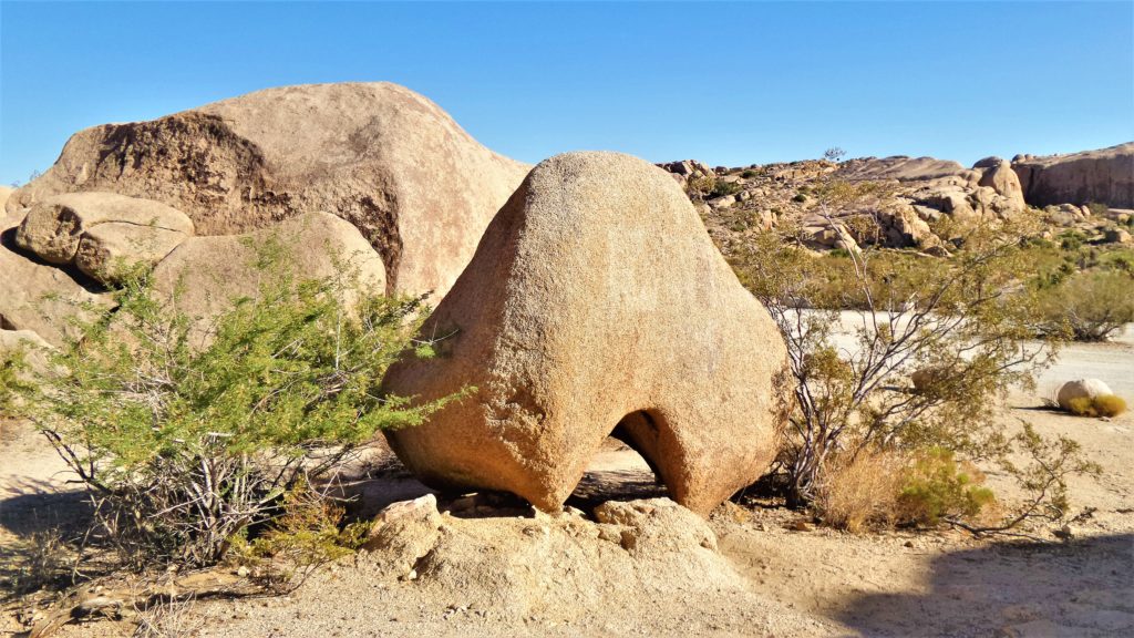 Rock at Split rock, Joshua Tree National Park, USA