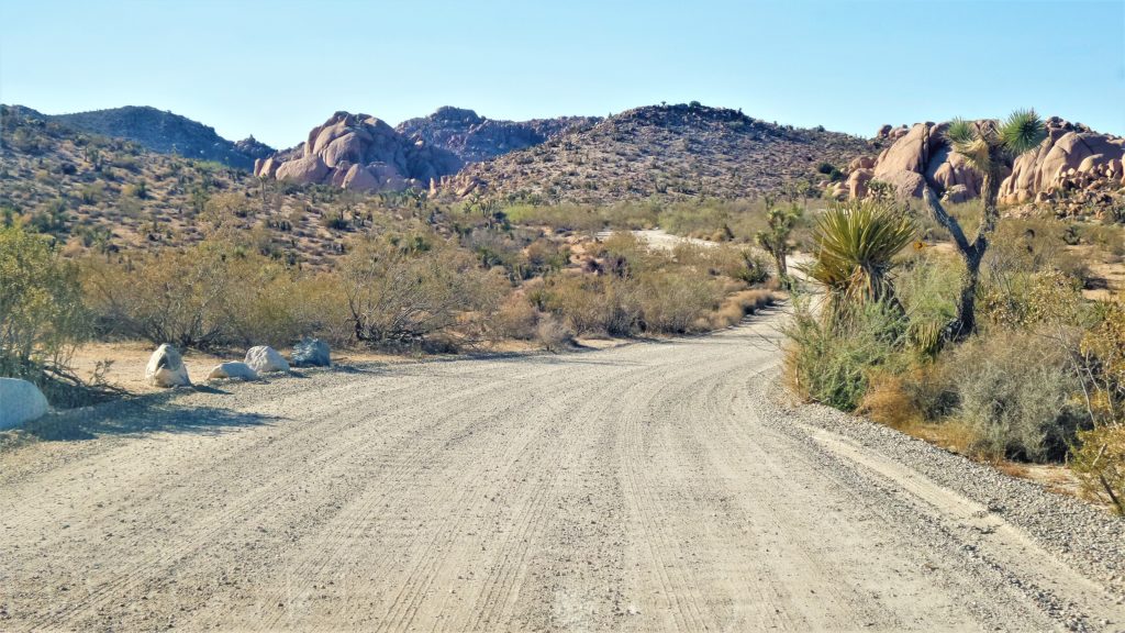 Split Rock road, Joshua Tree National Park, USA