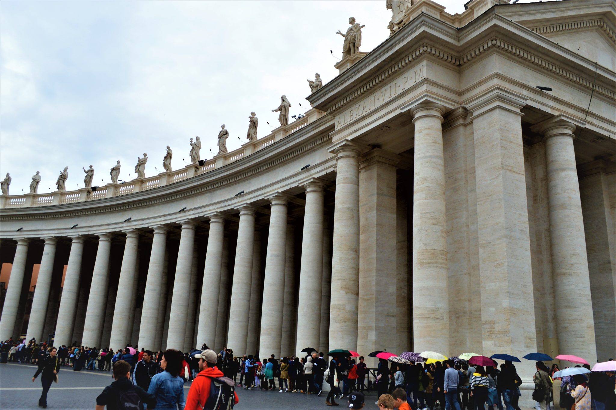 Queue for the Sistine Chapel, Rome, Italy