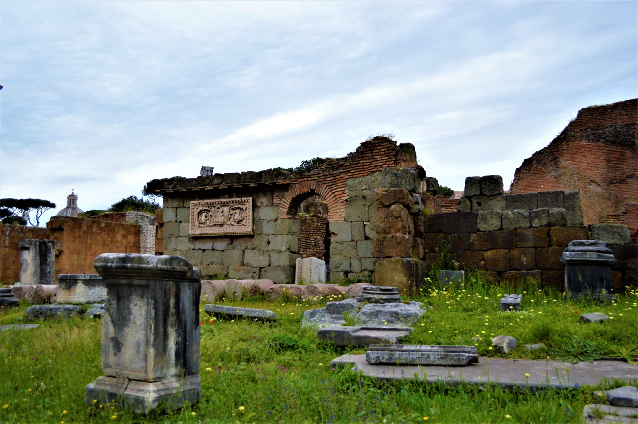 Roman ruins, Roman Forum, Rome, Italy