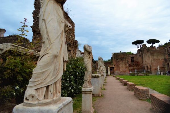 Statues in the Roman Forum, things to do in Rome, Italy