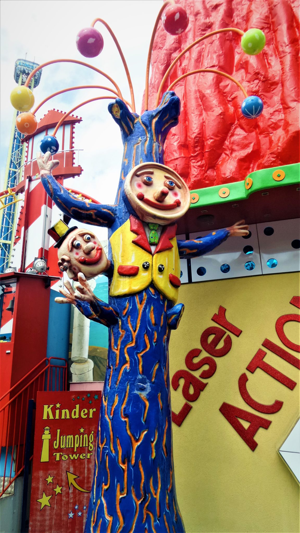 Decoration in Prater fairground, Vienna, Austria