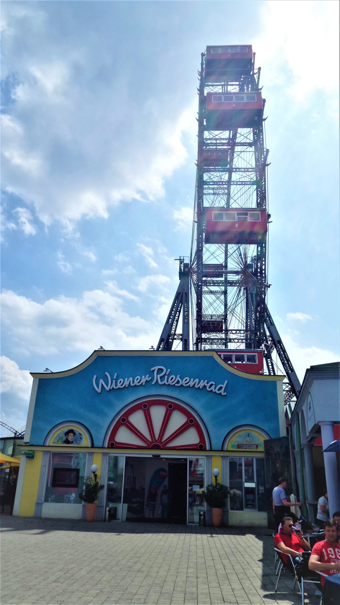 Ferris wheel, Prater fairground, 2 days in Vienna, Austria