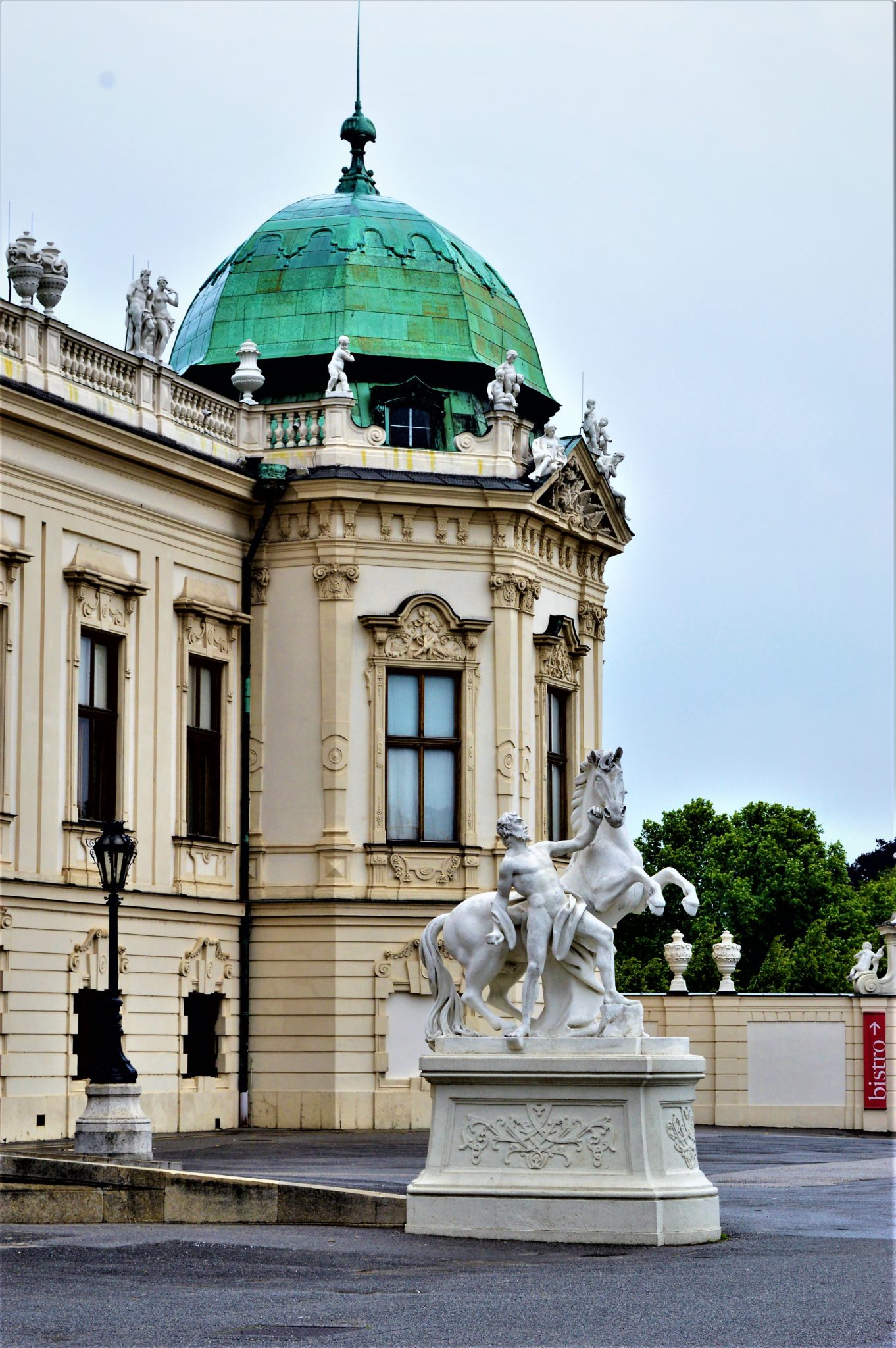 Horse and man statue, Schönbrunn Palace, 2 days in Vienna, Austria