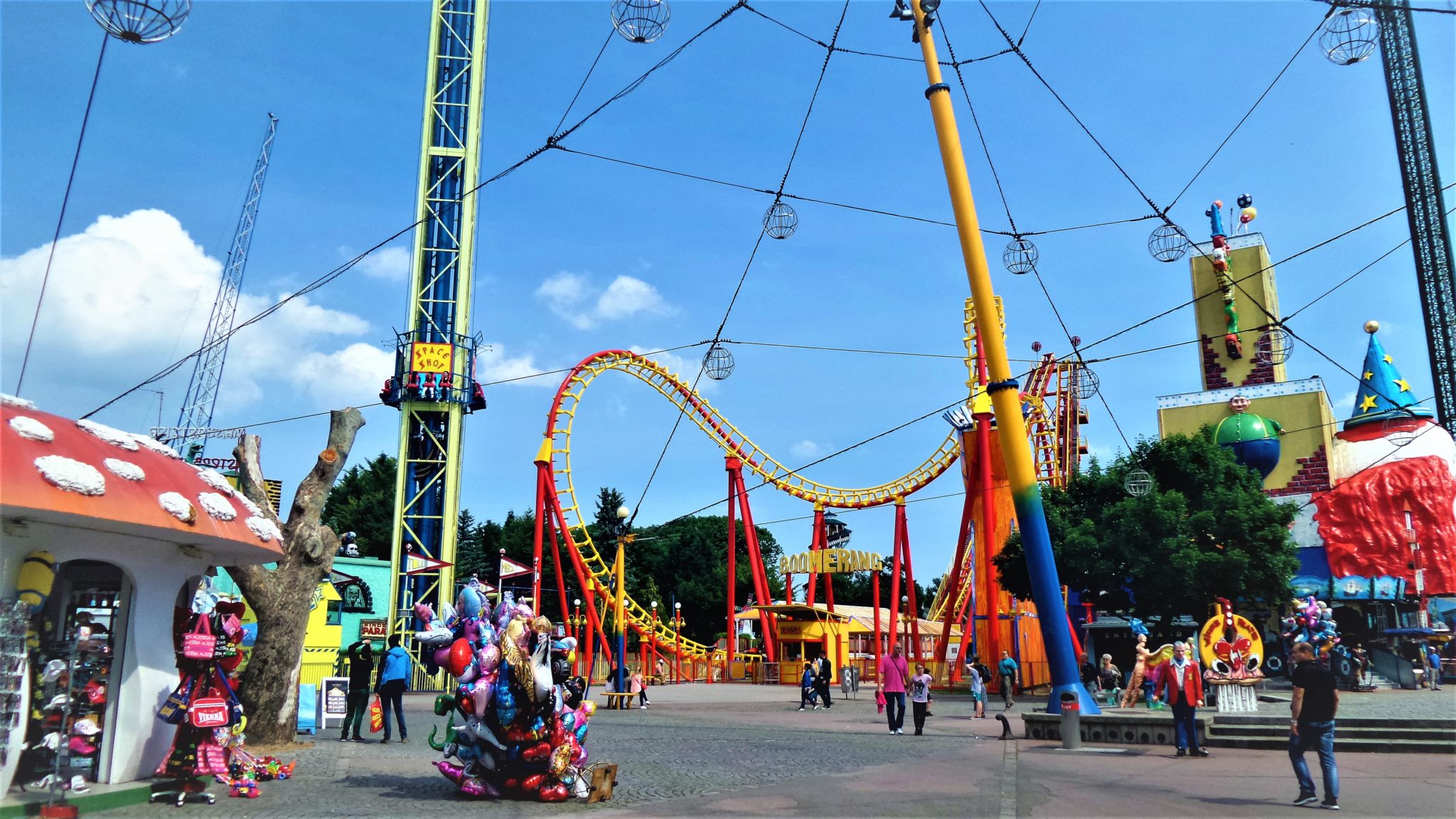 Prater fairground rides, 2 days in Vienna, Austria