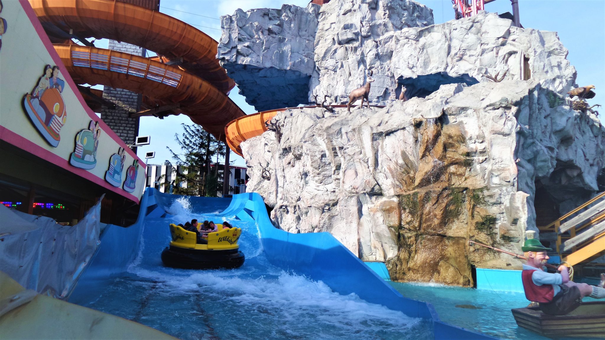 Prater water ride, 2 days in Vienna, Austria