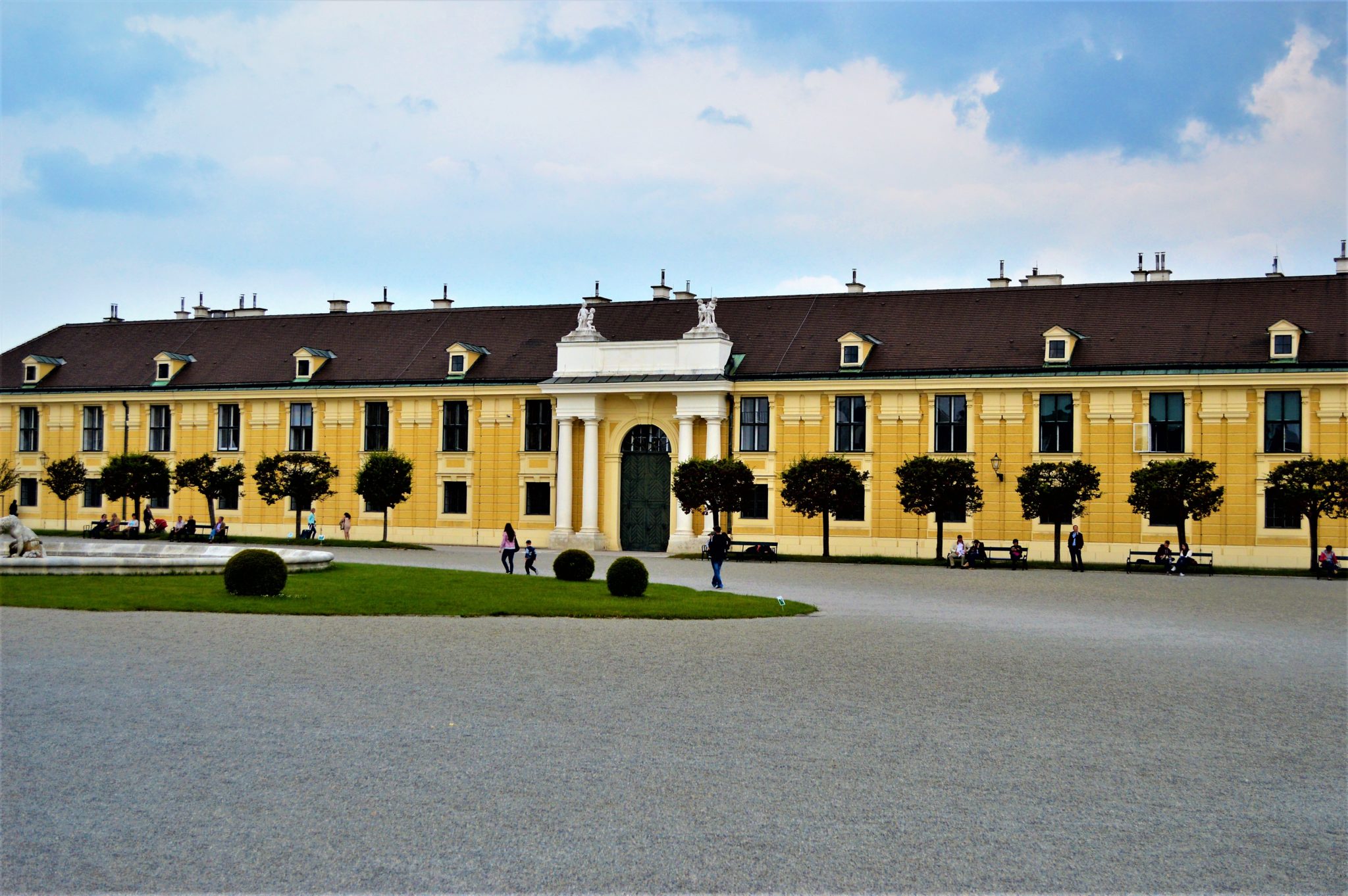 Schönbrunn Palace grounds,2 days in Vienna, Austria