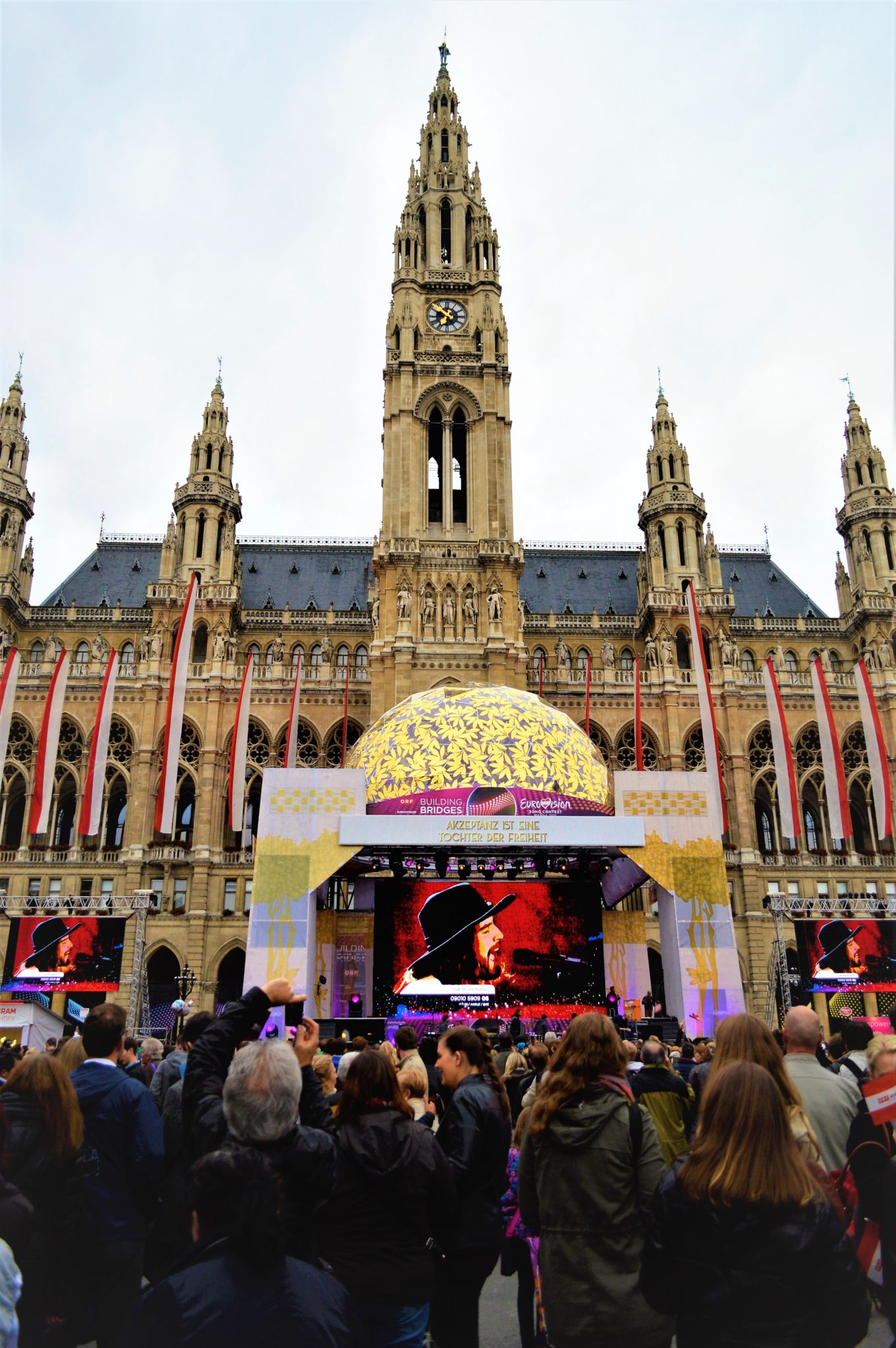 Town Hall, 2 days in Vienna, Austria