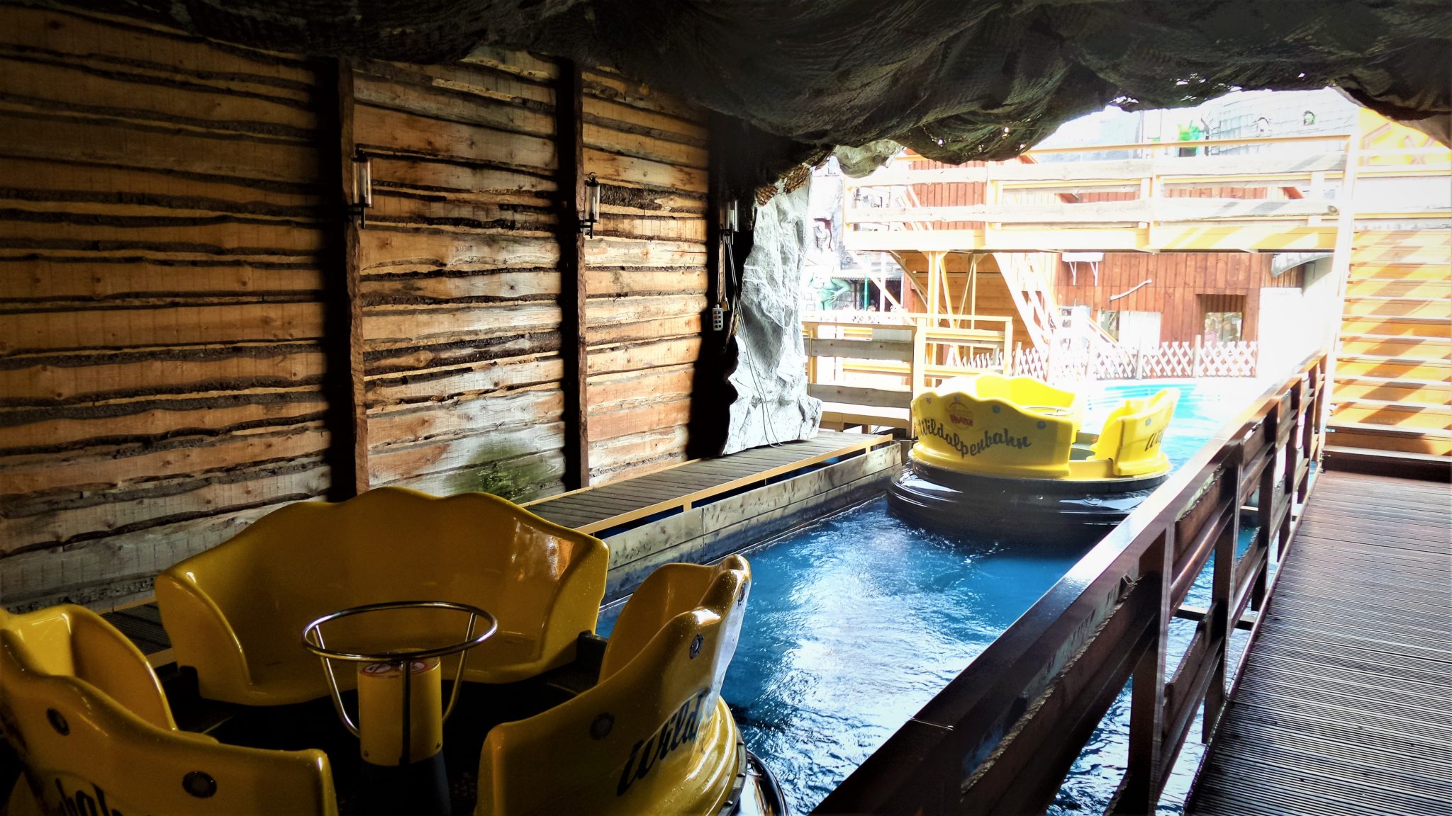 Water ride, Prater, 2 days in Vienna, Austria