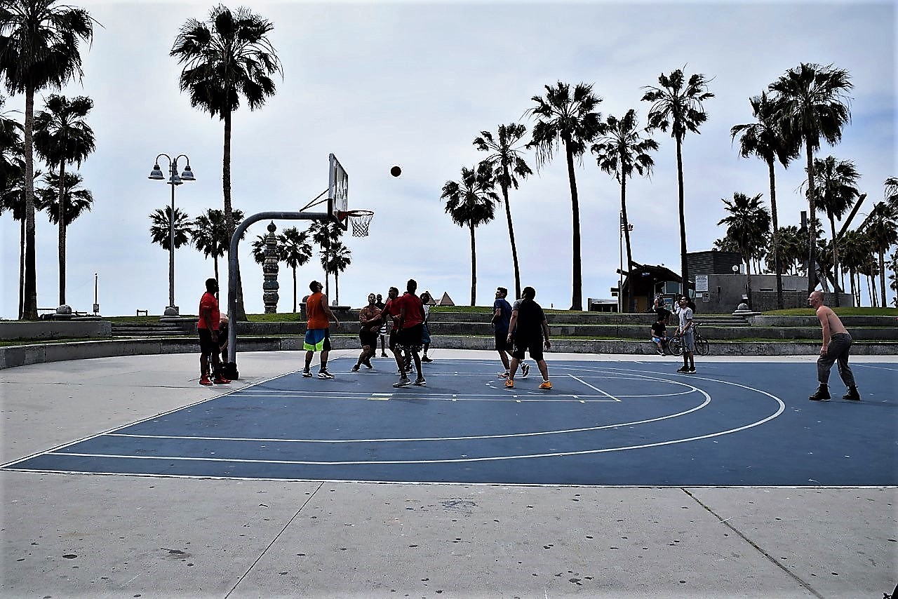 Picture of Basketball Venice beach, LA, California