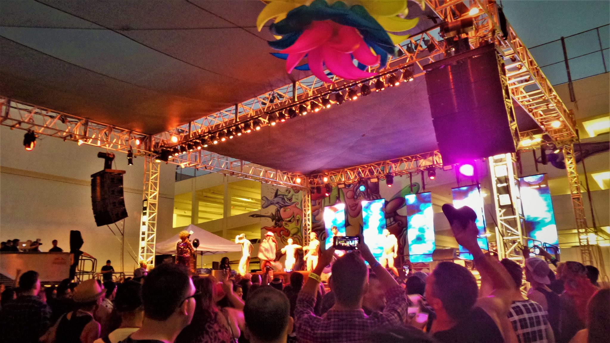 Los Angeles pride festival friday night, los angeles, usa