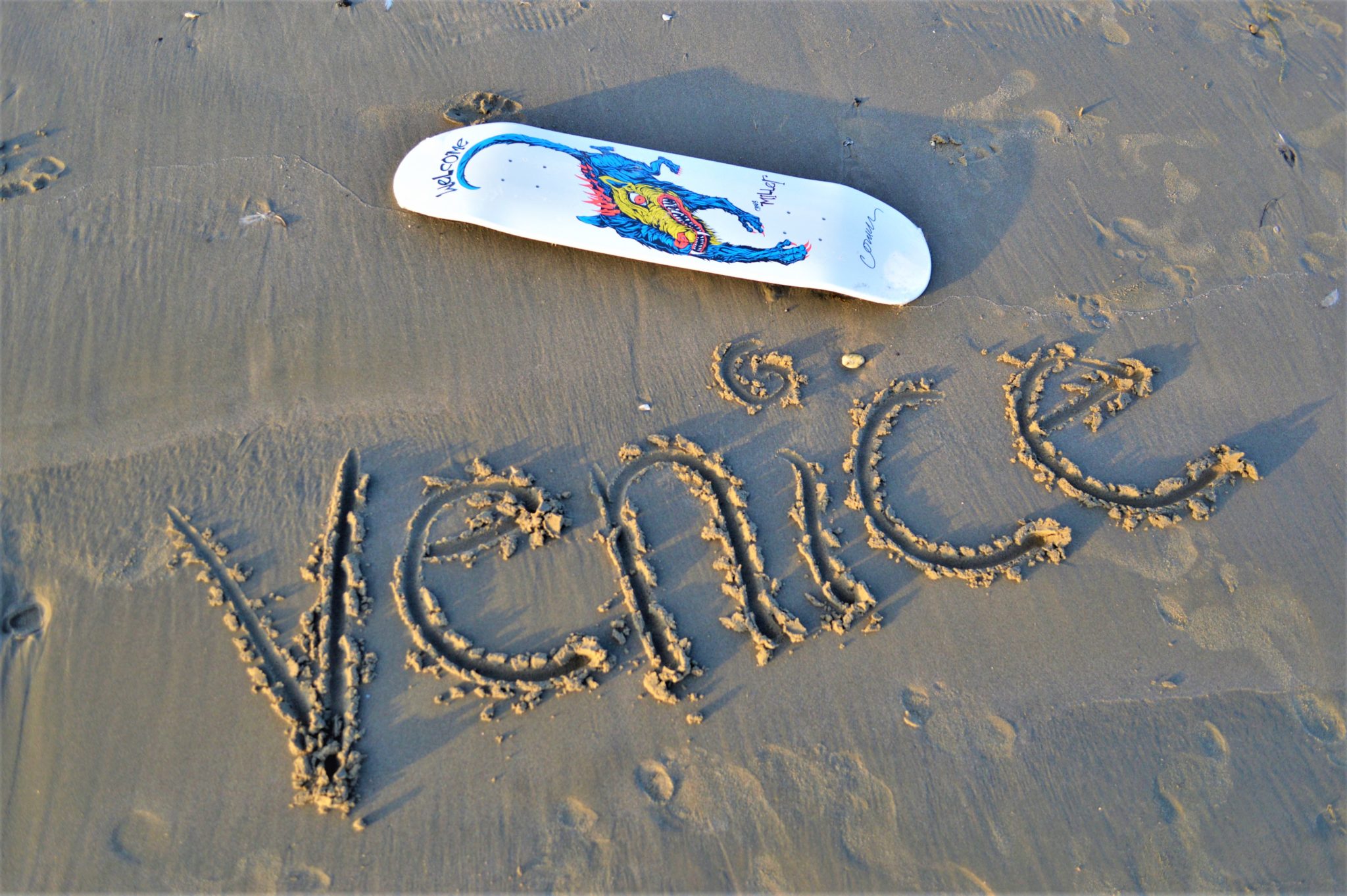 Venice writing in the sand, top things to do in los angeles, California