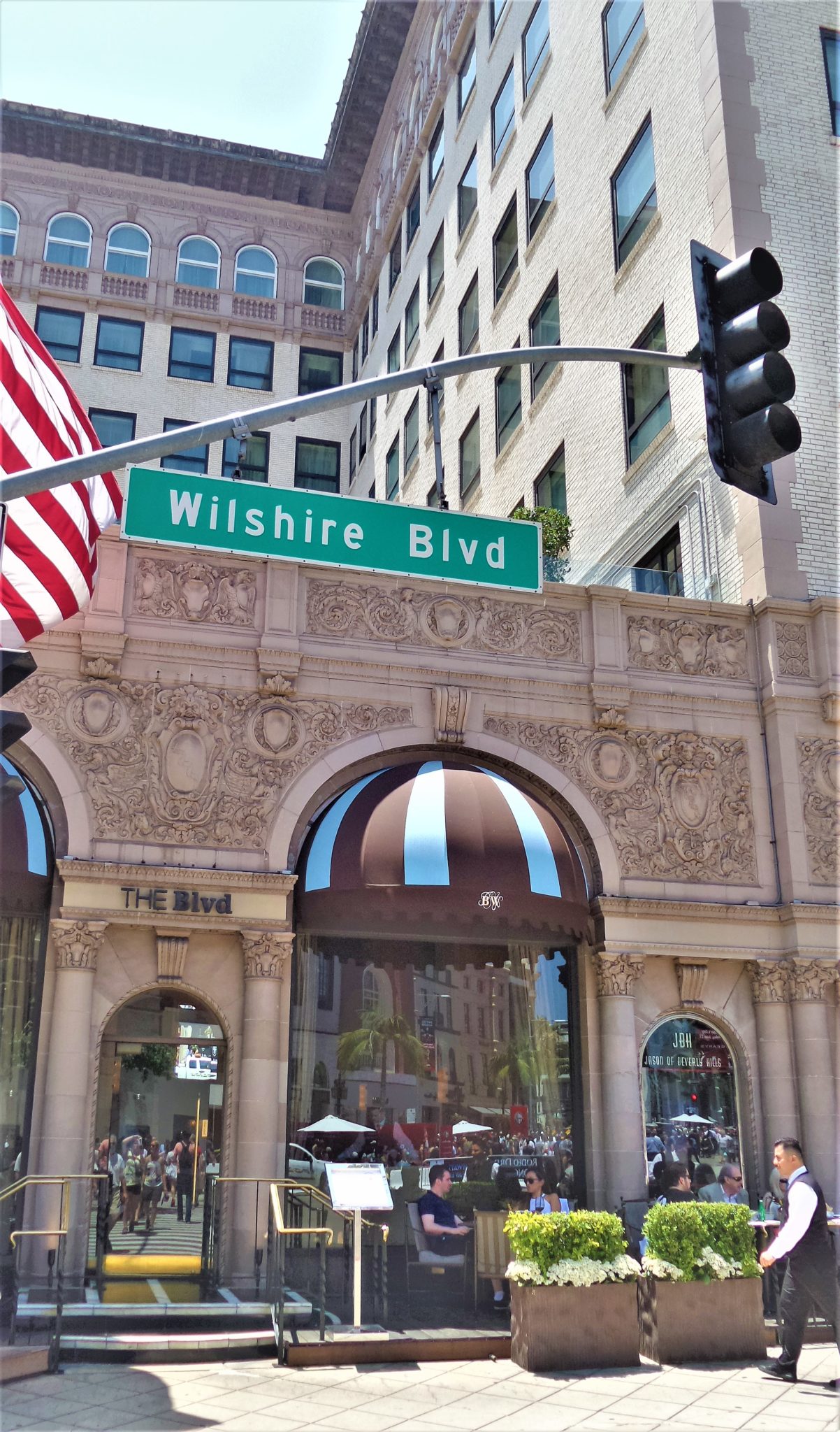 Wilshire Boulevard, Beverly Hills, Wilshire Hotel pretty woman, los angeles