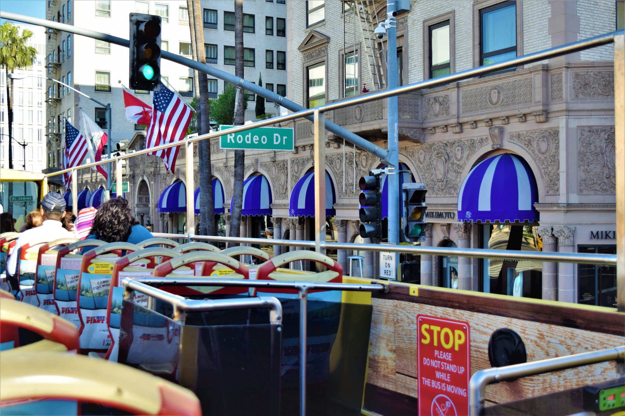 Rodeo Drive hop on hop off bus los angeles