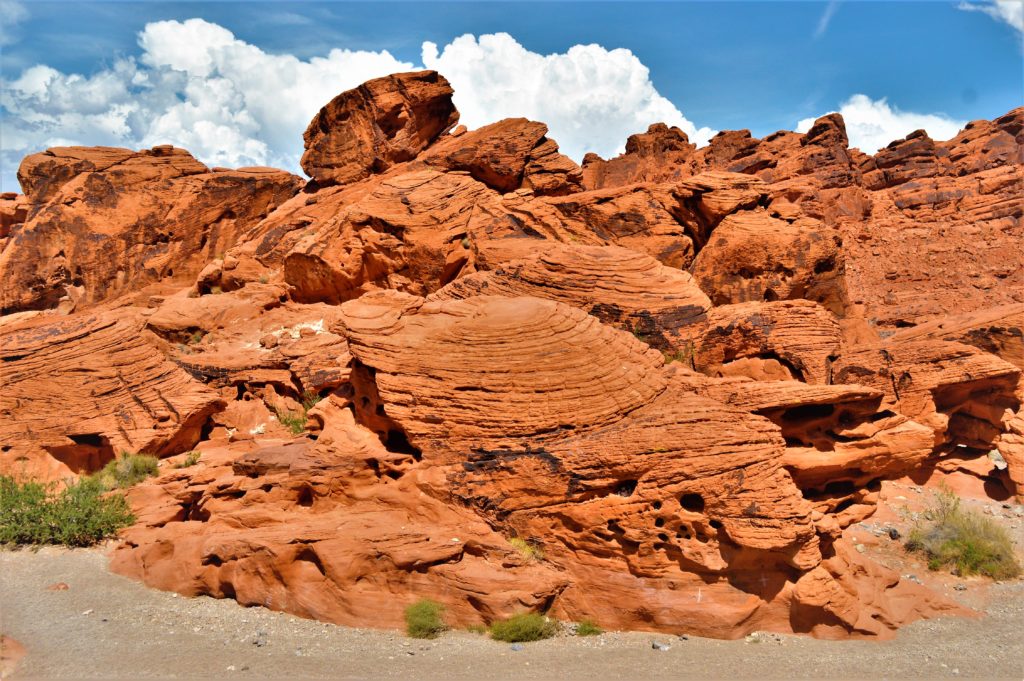 Beehive rocks, valley of fire state park