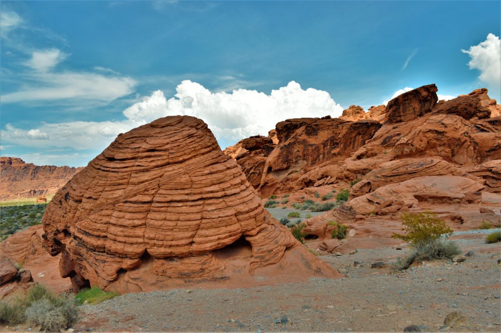 Beehives, the valley of fire state park, road trip, usa