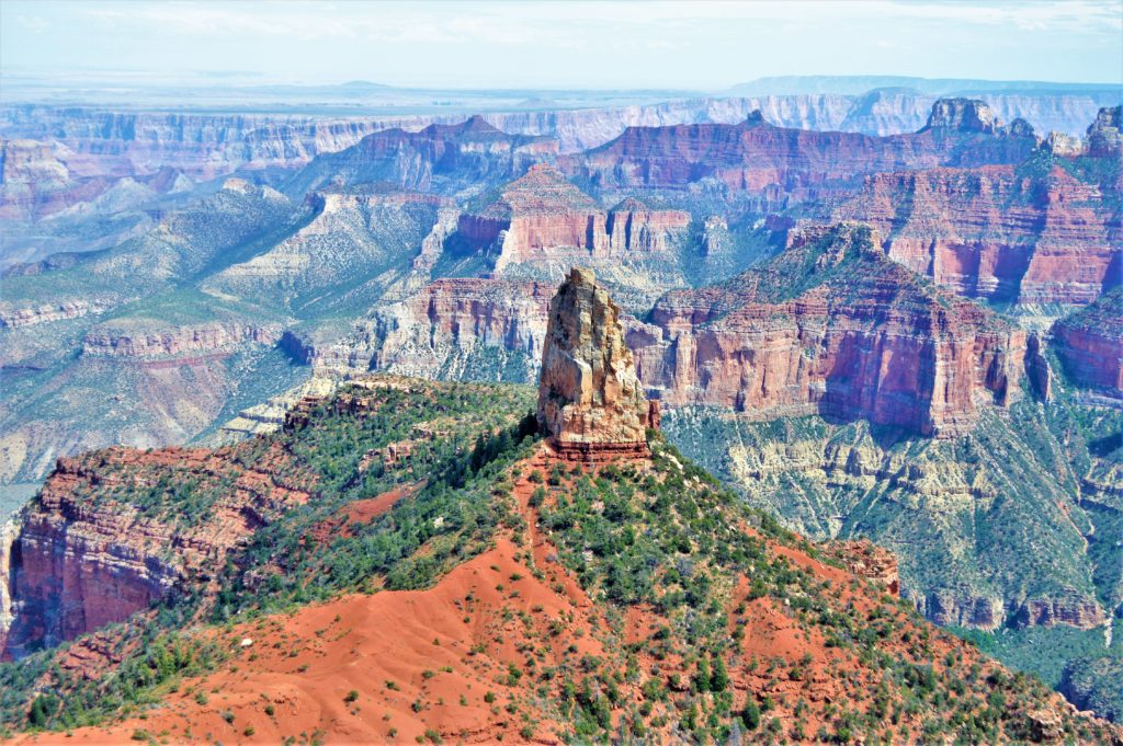Close up Point Imperial, Grand Canyon North Rim