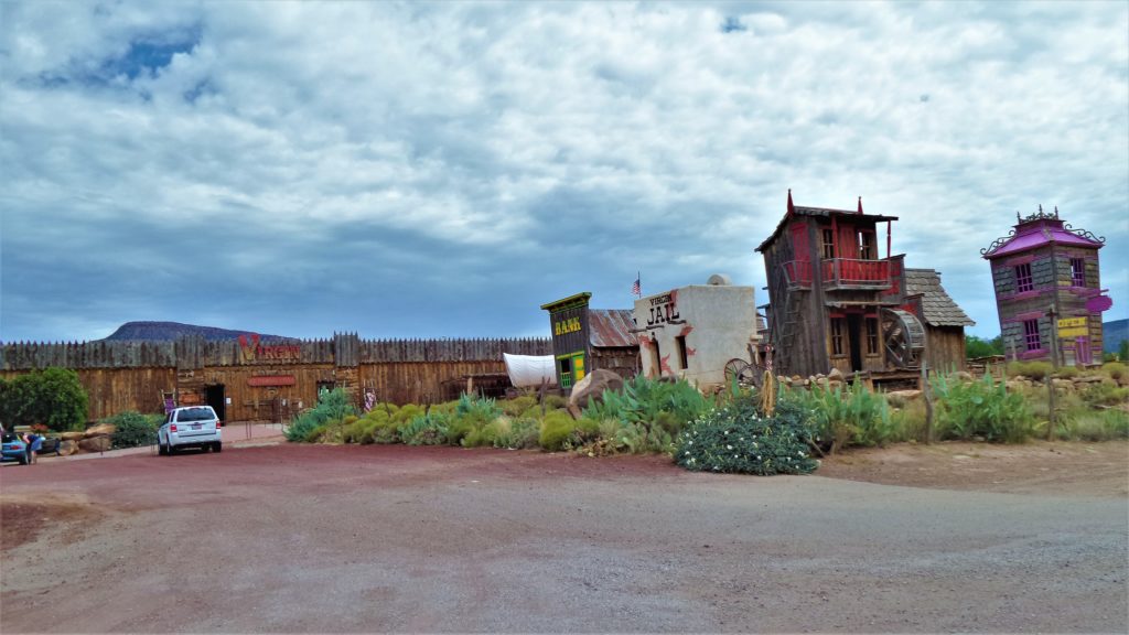 Fort Zion, entrance to Zion National Park