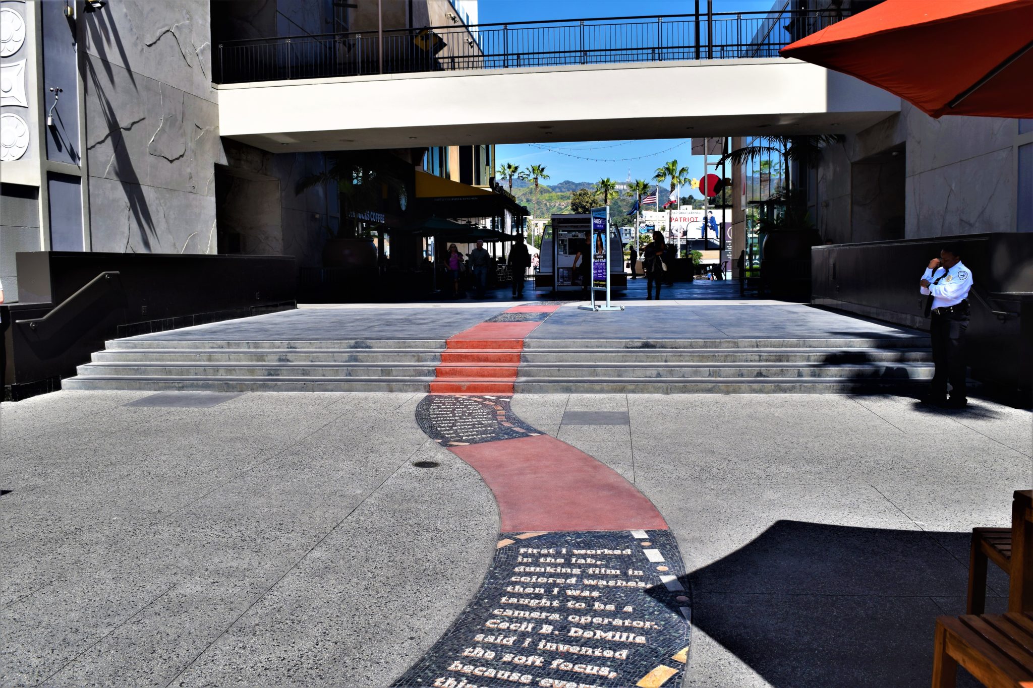 Hollywood and highland center, Road to hollywood path, los angeles