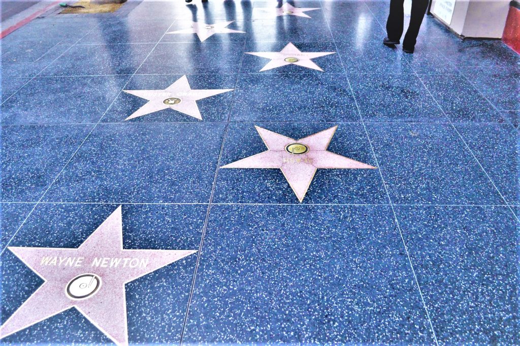Hollywood walk of fame, free things to do in los angeles