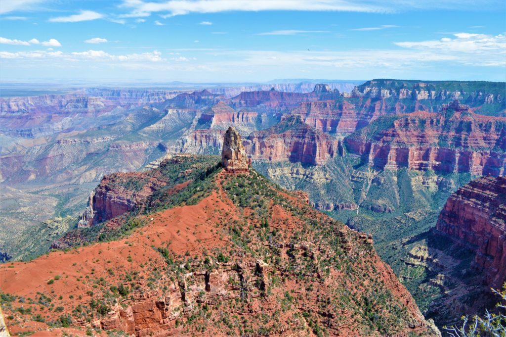 Inspiration point Grand Canyon North Rim National Park grand canyon trip