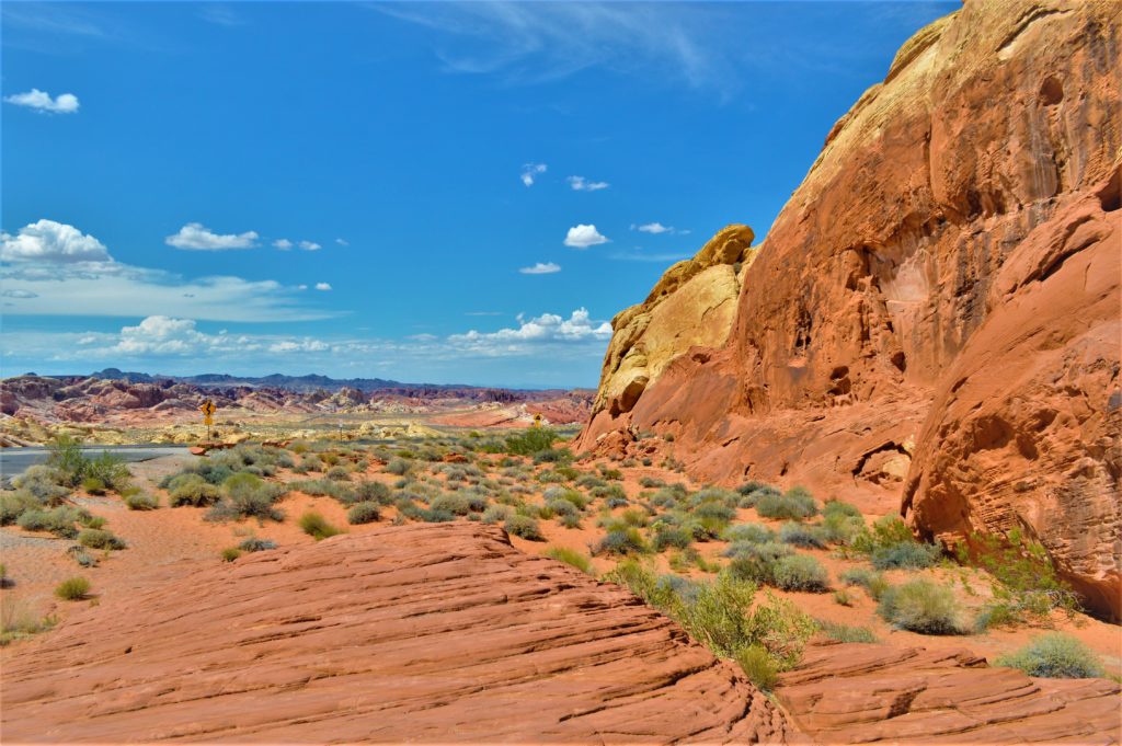 Landscape at the Valley of Fire State Park, Utah