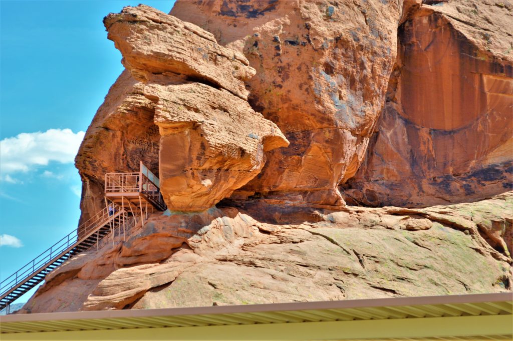 Observation deck, valley of fire state park, utah
