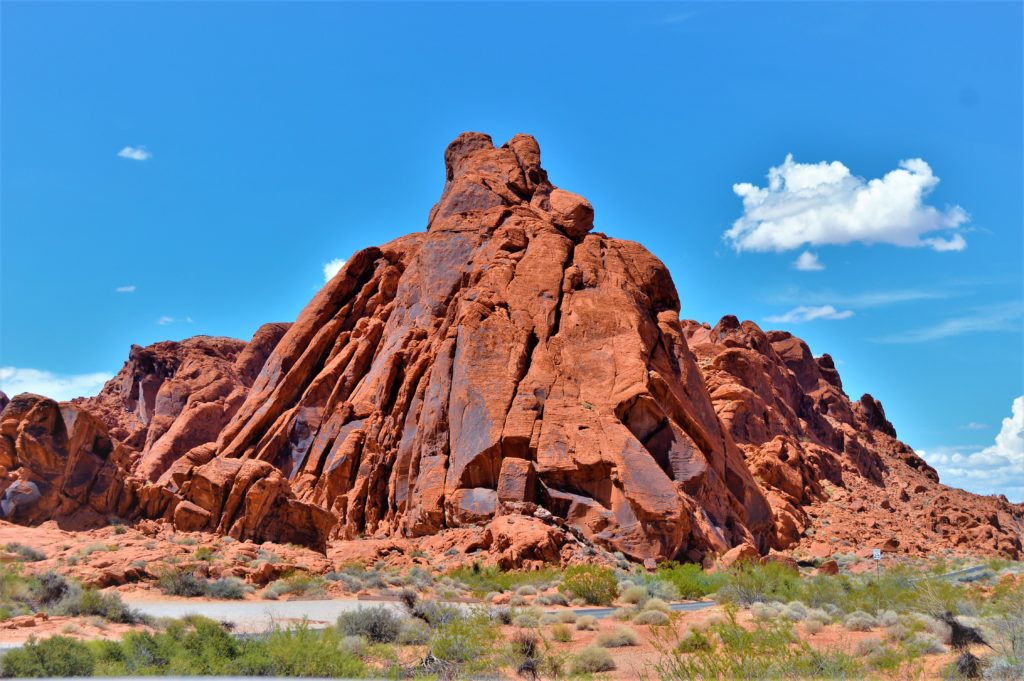 muddy mountains at the valley of fire state park, utah
