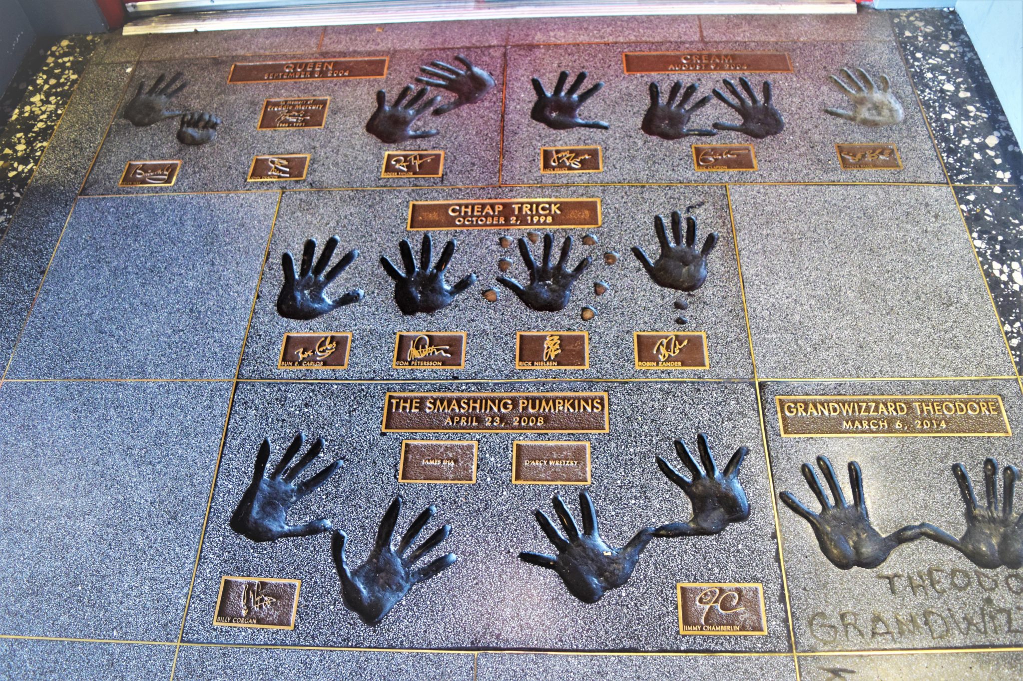 Rock Walk at the Guitar Center, Hollywood Los Angeles