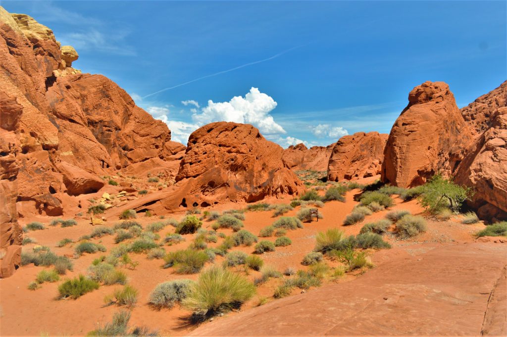 Scenery at the valley of fire state park, utah