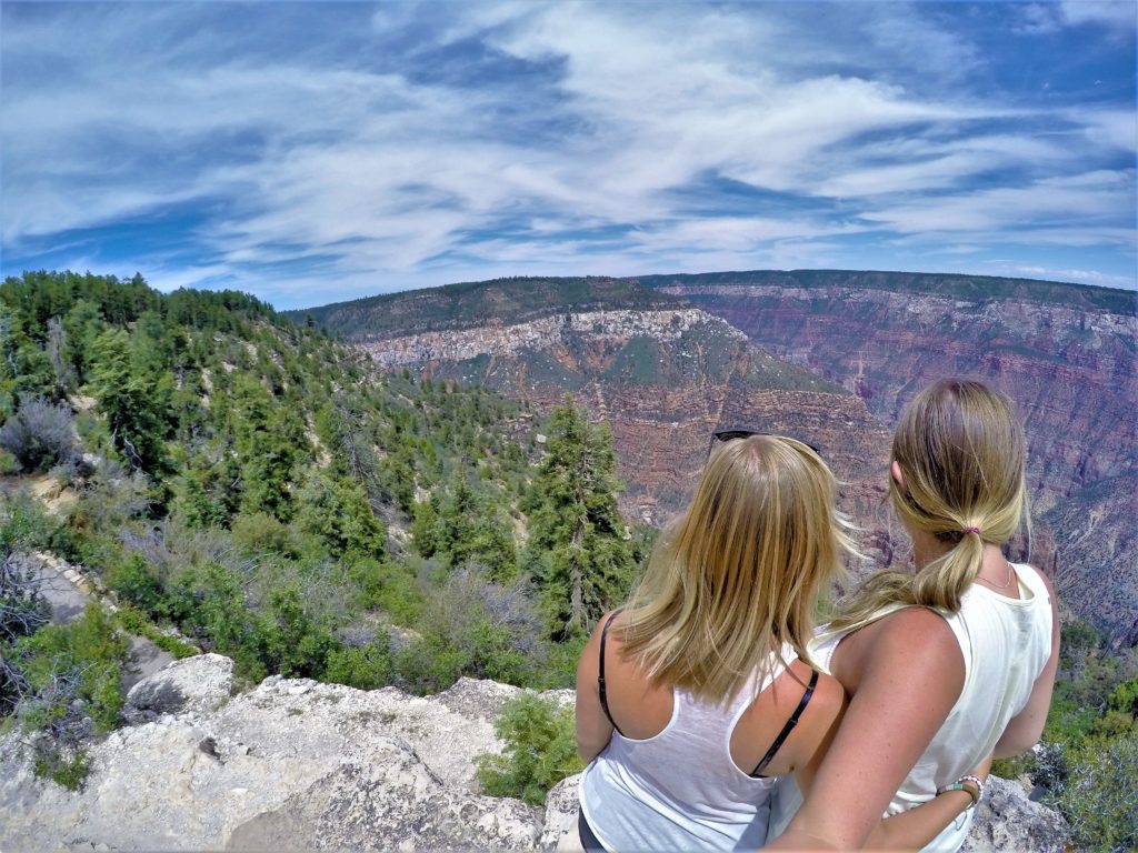 Selfie at Grand Canyon North Rim View Point