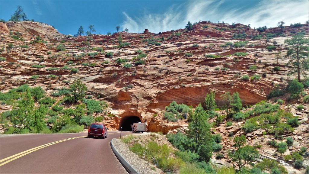 Tunnel in Zion National Park, Utah