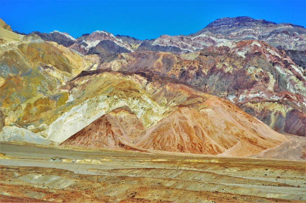 Colourful mountains, artist drive, death valley national park