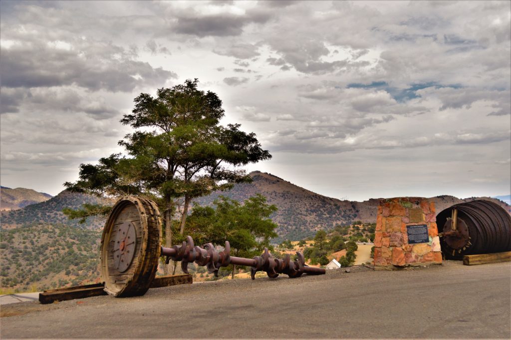 Wheel part, Virginia City, Nevada