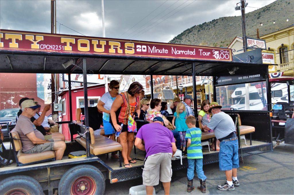 Virginia City bus tour, nevada