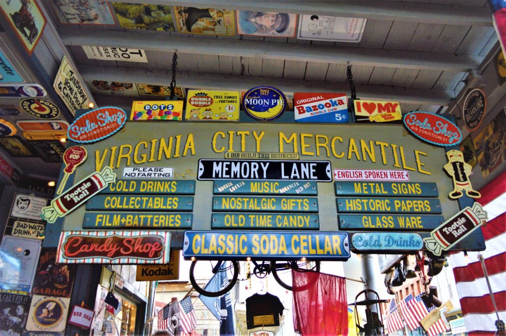 Virginia City Mercentile, nevada