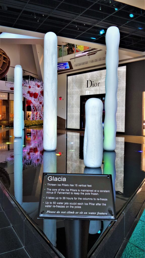 Glacia ice feature, las vegas, Nevada