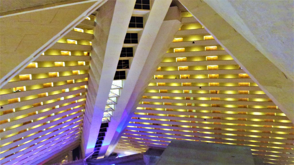 Inside the Luxor Hotel, Las Vegas