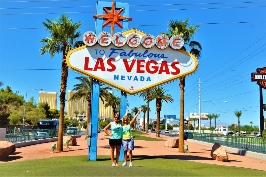 Las Vegas sign, the strip, Nevada