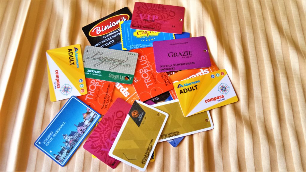 Loyalty cards, las vegas, nevada
