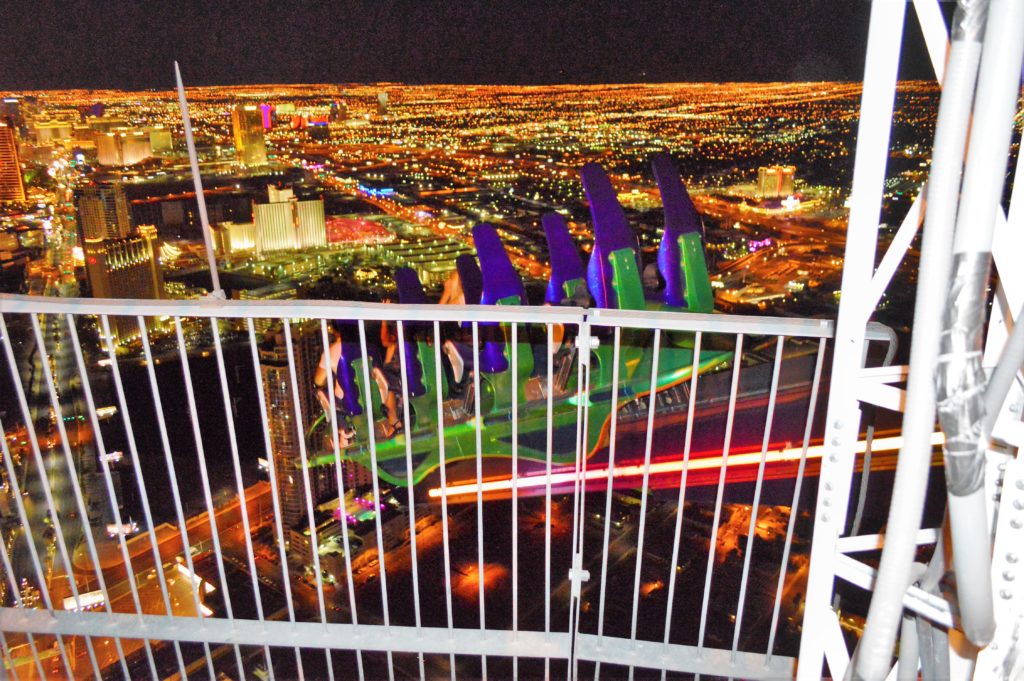 Ride on top of the stratosphere, las vegas, nevada