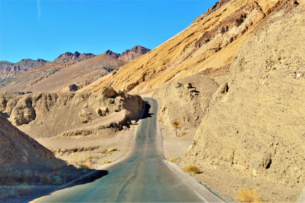Road trip through death valley, usa