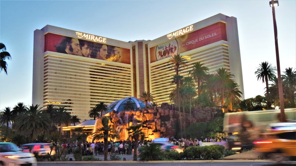 The Mirage Hotel, las vegas, nevada