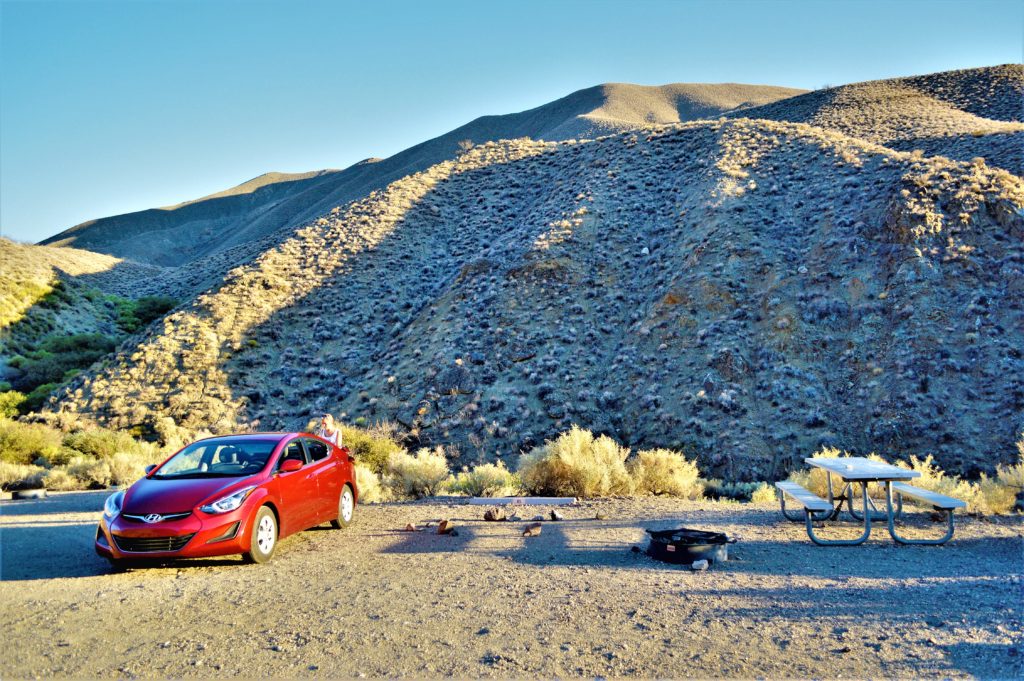 Wildrose campground, death valley national park