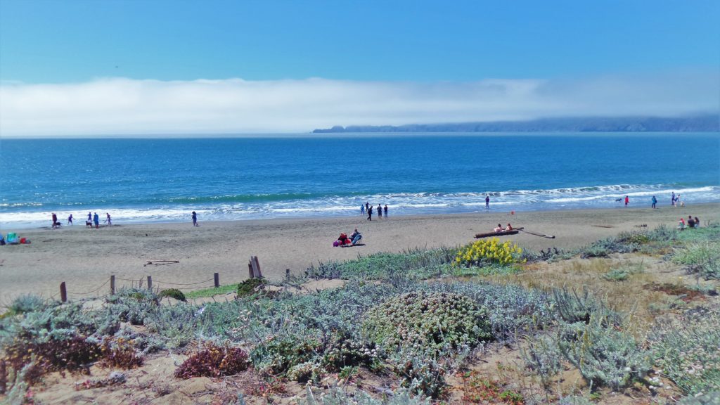 Baker beach, San Francisco, California