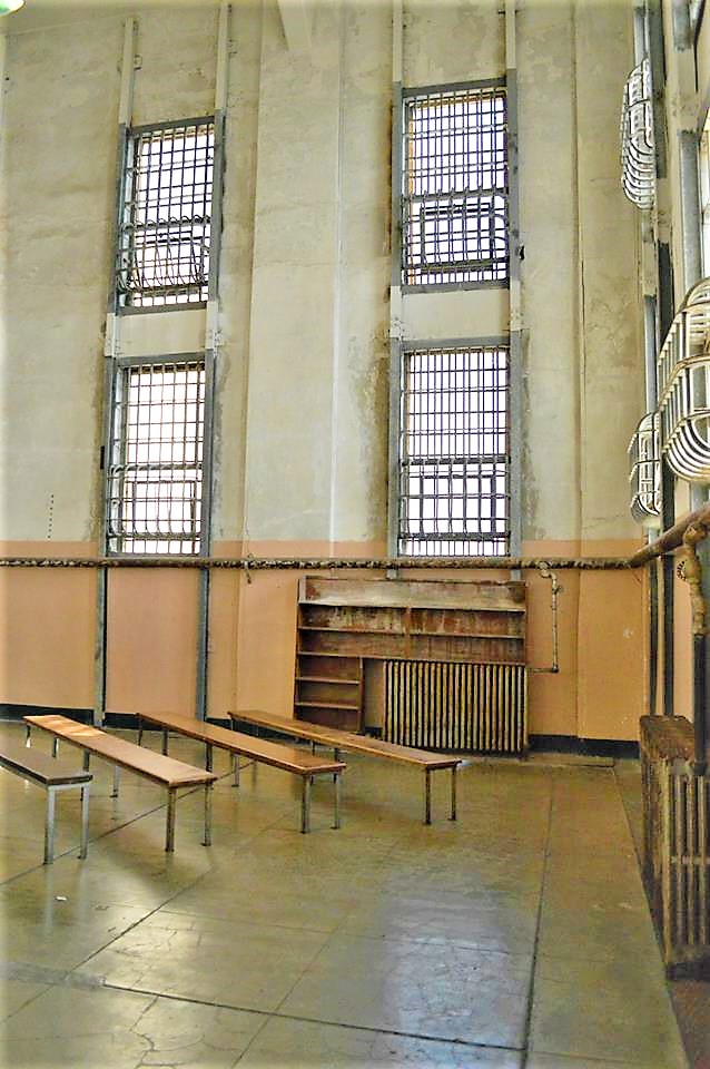 Canteen at Alcatraz Prison, San Francsico, California