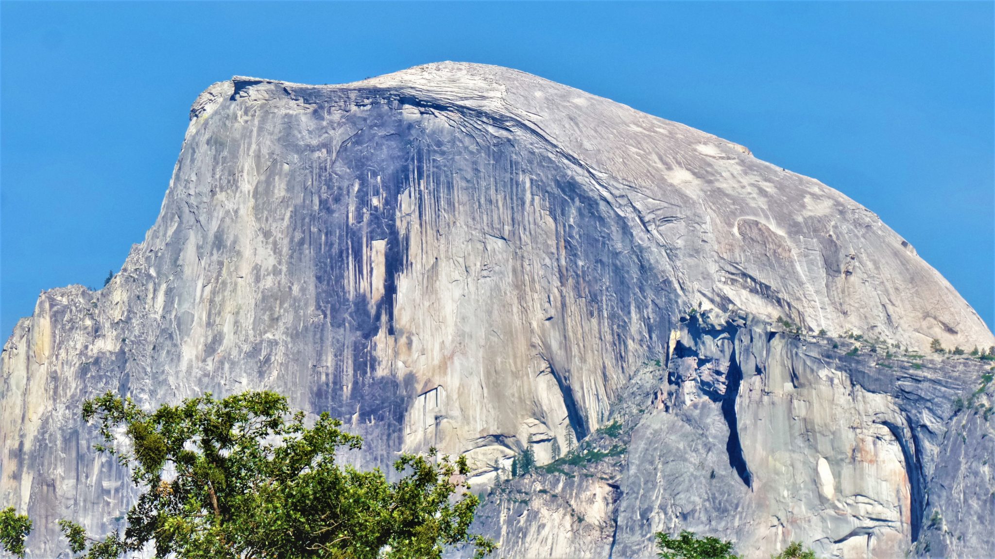 Close up of Half Dome, Yosemite, California